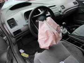 2009 HONDA CIVIC LX SILVER 4DR 1.8L VTEC AT A16320